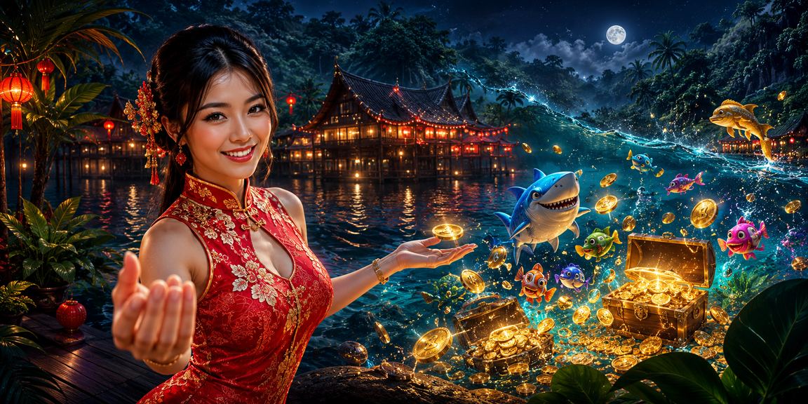 Pemain Sarawak menikmati permainan memancing jackpot interaktif di platform 720s